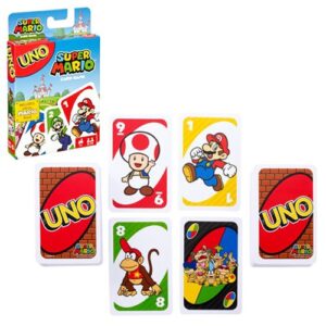 Super Mario Uno Card Game